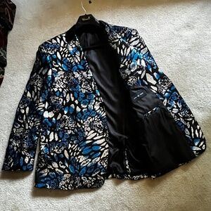 Sequin single breasted men’s jacket